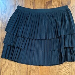 Old Navy Pleated Layered Mini Skirt